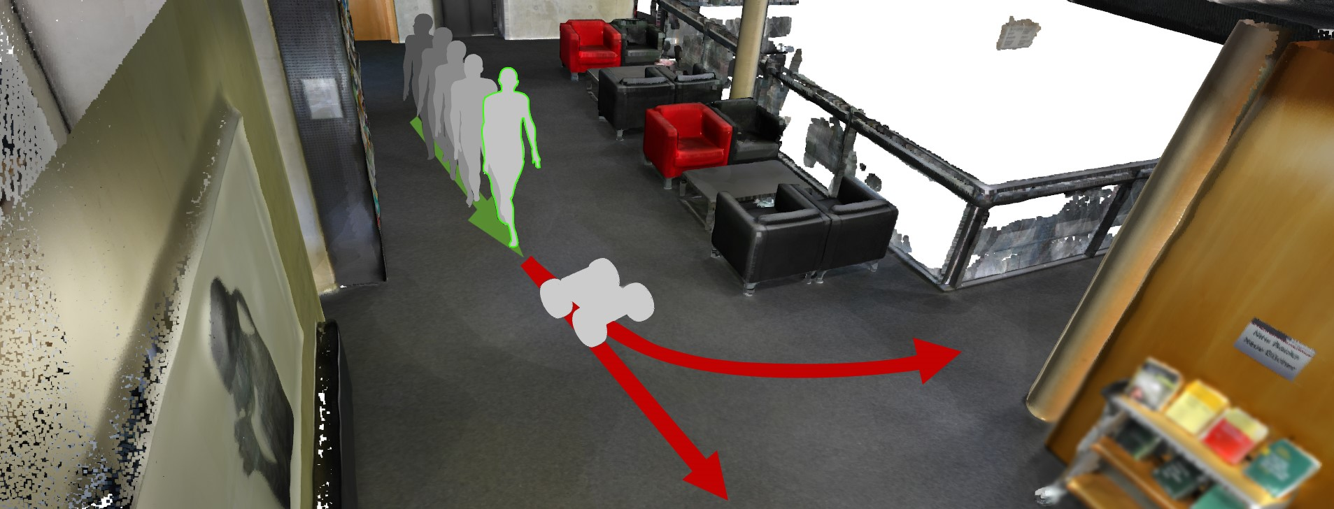 Motivation scene for CLDP at a junction